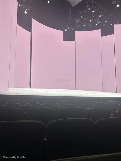 Nederlander Theatre Orchestra F9 view from seat photo