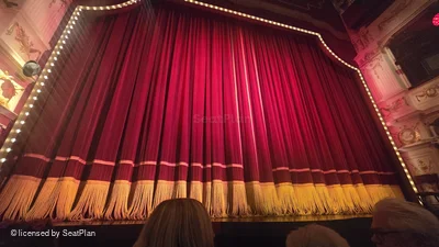 Garrick Theatre Stalls A11 view from seat photo