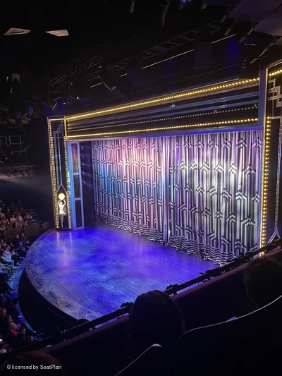 Gillian Lynne Theatre Circle B15 view from seat photo