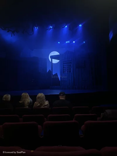 Charing Cross Theatre Stalls F3 view from seat photo