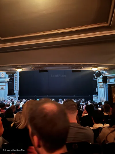 Ambassadors Theatre Stalls N4 view from seat photo