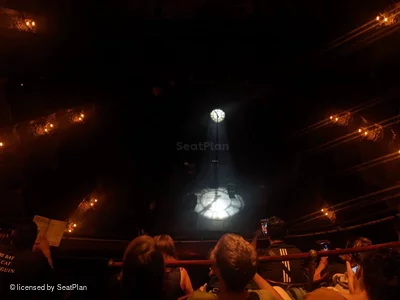 Palace Theatre Grand Circle D21 view from seat photo