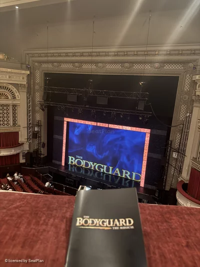 Edinburgh Playhouse Balcony A18 view from seat photo