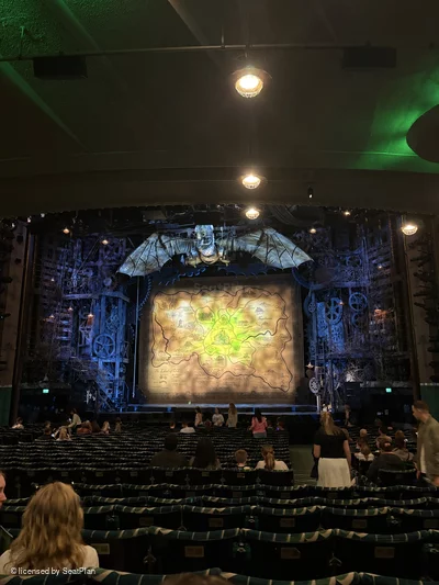Apollo Victoria Theatre Stalls Y20 view from seat photo