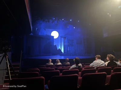 Charing Cross Theatre Stalls J12 view from seat photo