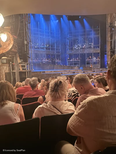 London Palladium Stalls O48 view from seat photo