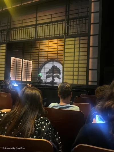 Alexandra Theatre Stalls G10 view from seat photo