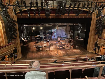 Todd Haimes Theatre Balcony D127 view from seat photo