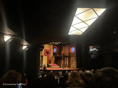 Duchess Theatre Stalls O29 view from seat photo