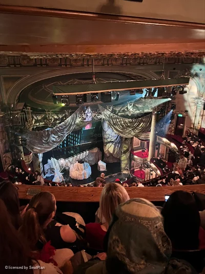 His Majesty's Theatre Balcony C31 view from seat photo