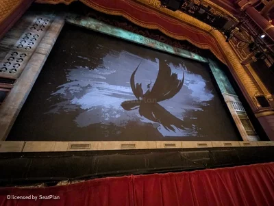 Palace Theatre Stalls AA29 view from seat photo