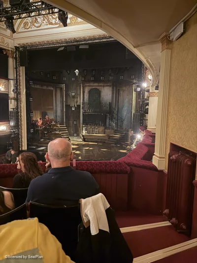 Lyric Theatre Dress Circle D1 view from seat photo