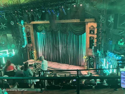 Studio 54 Theatre Mezzanine FF120 view from seat photo