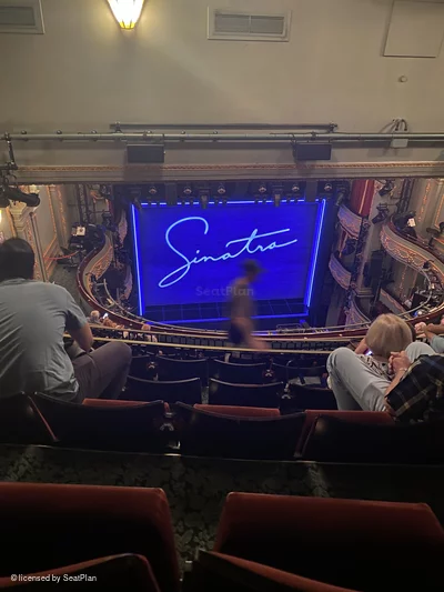 Aldwych Theatre Grand Circle L21 view from seat photo