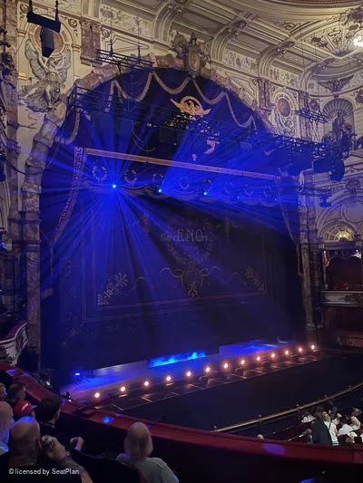 London Coliseum Dress Circle D52 view from seat photo