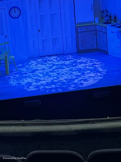 Theatre Royal Haymarket Royal Circle G17 view from seat photo
