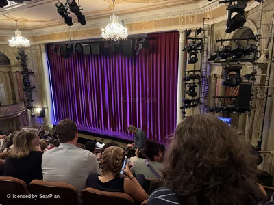 Music Box Theatre Mezzanine G24 view from seat photo