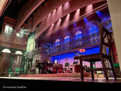 Gerald Schoenfeld Theatre Orchestra A8 view from seat photo