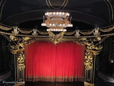 Majestic Theatre Front Mezzanine G18 view from seat photo
