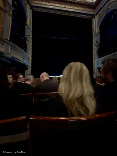 Harold Pinter Theatre Stalls H15 view from seat photo