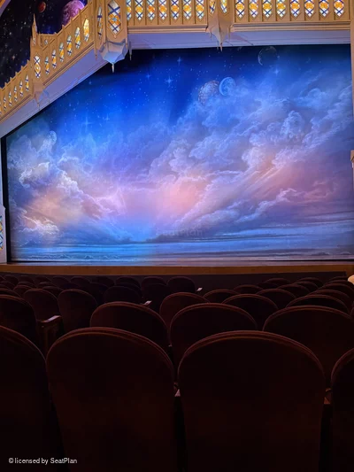 Eugene O'Neill Theatre Orchestra J8 view from seat photo
