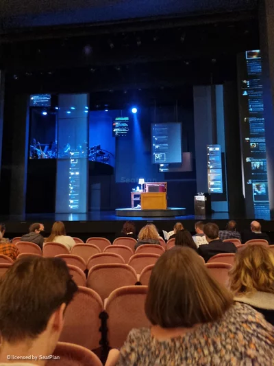 Noel Coward Theatre Stalls J10 view from seat photo