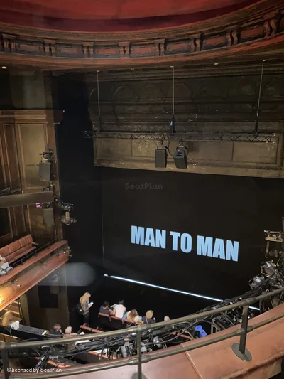 Royal Court Theatre Balcony B5 view from seat photo
