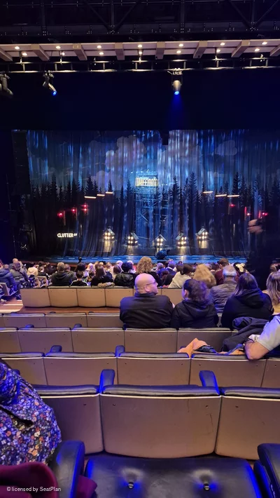 Queen Elizabeth Hall Rear Stalls FF22 view from seat photo