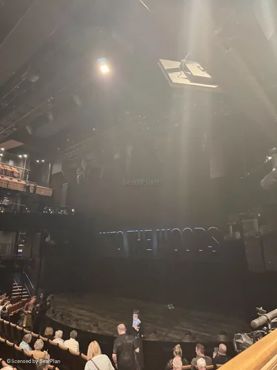 Bridge Theatre Stalls R13 view from seat photo