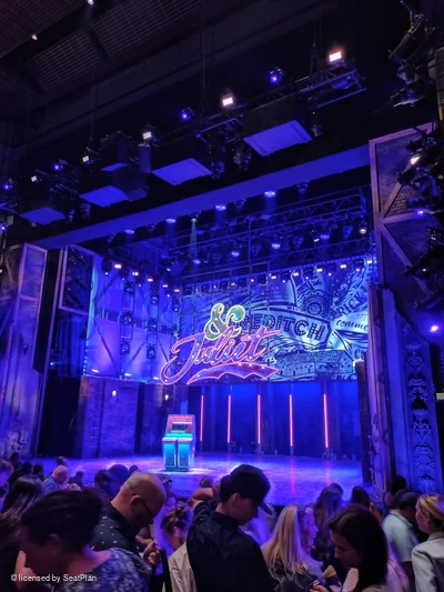 Stephen Sondheim Theatre Orchestra L13 view from seat photo