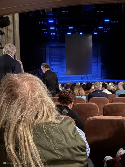 Music Box Theatre Orchestra N113 view from seat photo