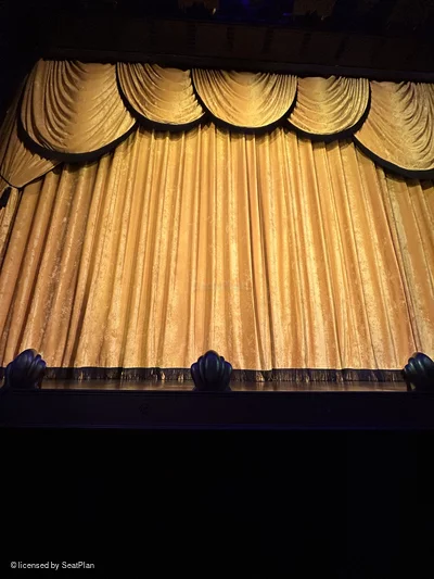 Trafalgar Theatre Stalls A9 view from seat photo