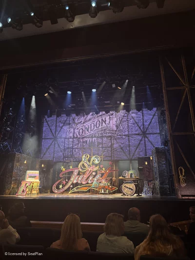 New Wimbledon Theatre Stalls E12 view from seat photo