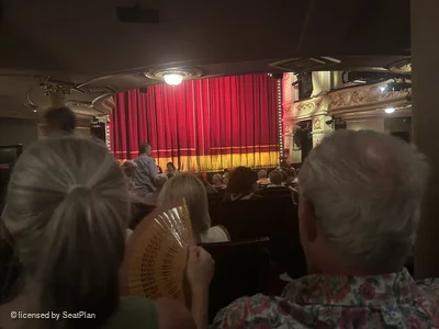 Garrick Theatre Stalls P20 view from seat photo