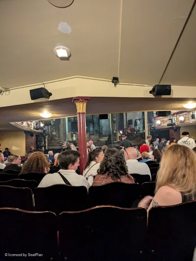 Lyric Theatre Stalls W18 view from seat photo