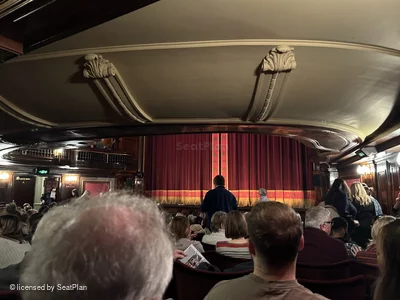 St Martin's Theatre Stalls N20 view from seat photo