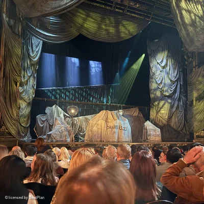 His Majesty's Theatre Stalls J31 view from seat photo