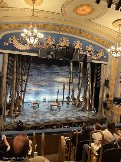 Gerald Schoenfeld Theatre Mezzanine E1 view from seat photo
