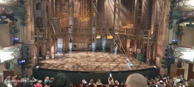 Victoria Palace Theatre Royal Circle C23 view from seat photo