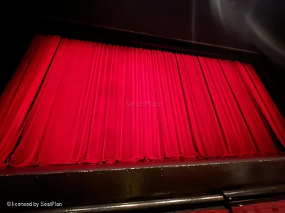 Peacock Theatre Stalls A15 view from seat photo