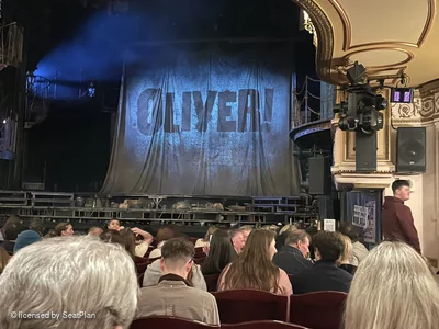 Gielgud Theatre Stalls N3 view from seat photo