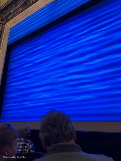 Novello Theatre Stalls E6 view from seat photo