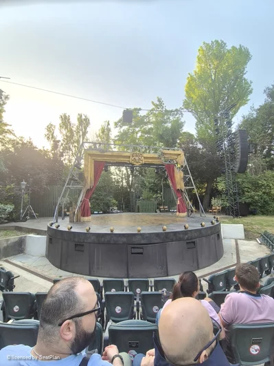 Regent's Park Open Air Theatre Lower Centre E25 view from seat photo
