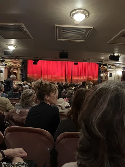 Noel Coward Theatre Stalls V5 view from seat photo