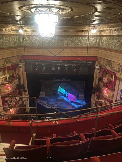 Theatre Royal Brighton Gallery D15 view from seat photo