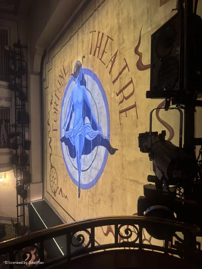 Fortune Theatre Dress Circle BOXA1 view from seat photo