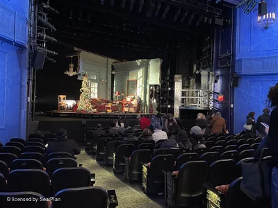 Hayes Theater Orchestra N3 view from seat photo