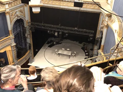 Harold Pinter Theatre Balcony E5 view from seat photo