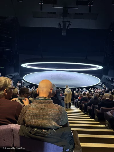 National Theatre - Olivier Stalls R33 view from seat photo