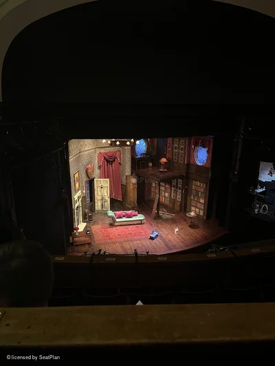 Duchess Theatre Dress Circle E19 view from seat photo